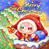 Baby Three Merry Christmas 400% plush vinyl doll blind box