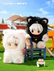 BABY cat vinyl plush toy