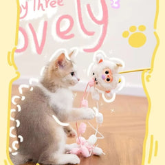 babythree cat teaser plush blind box