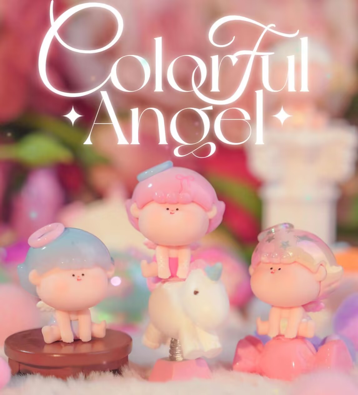 colorful angel beans