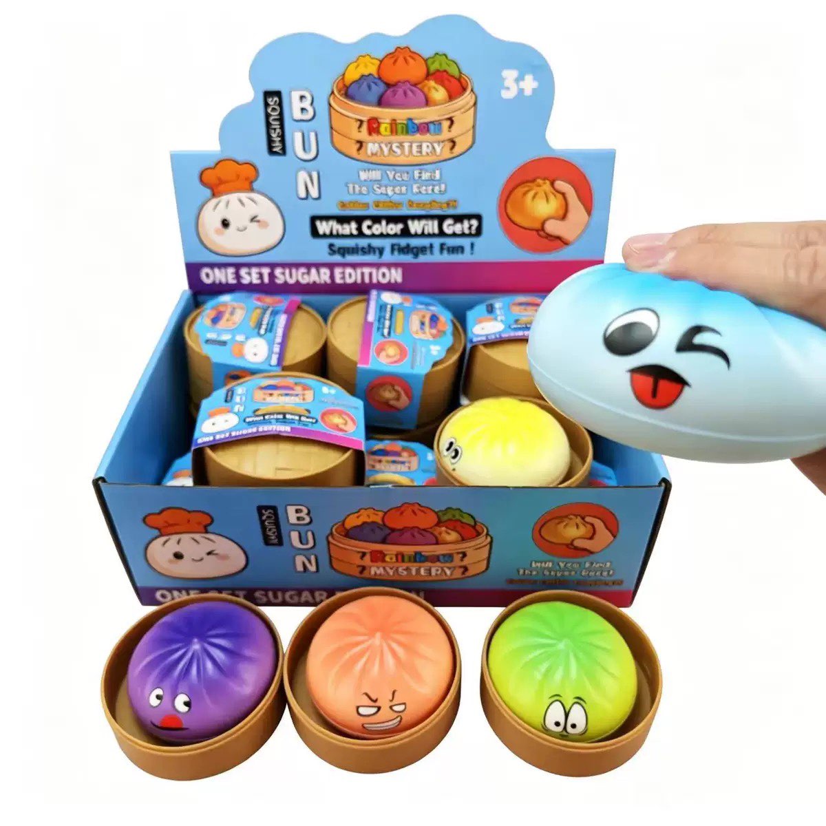 Steamed Bun Squeezy Toy
